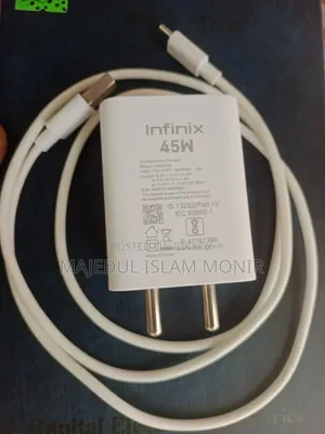 Infinix Note Edge Original Charger Akdom New