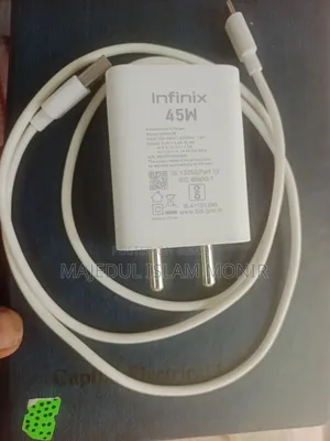 Infinix Note Edge Original Charger Akdom New