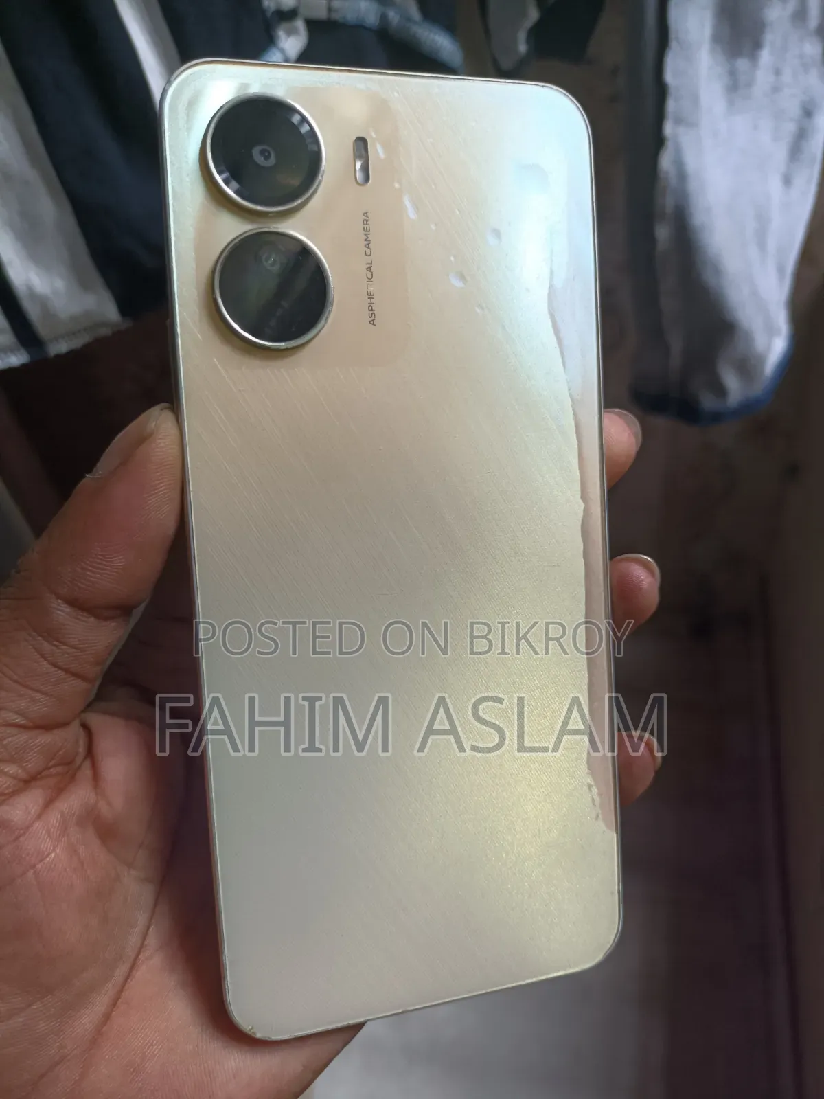 Vivo Y16 64 GB Gold