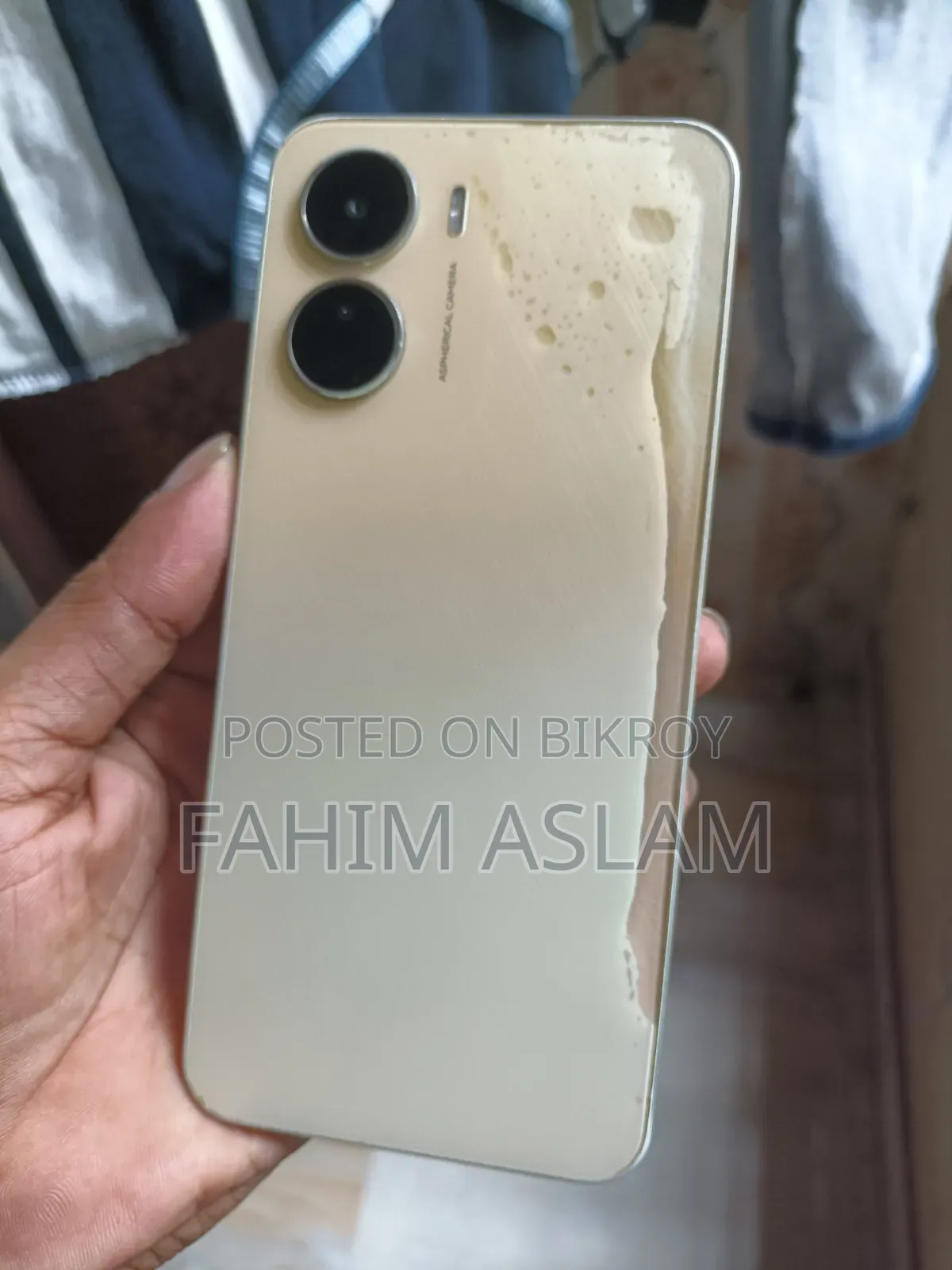 Vivo Y16 64 GB Gold