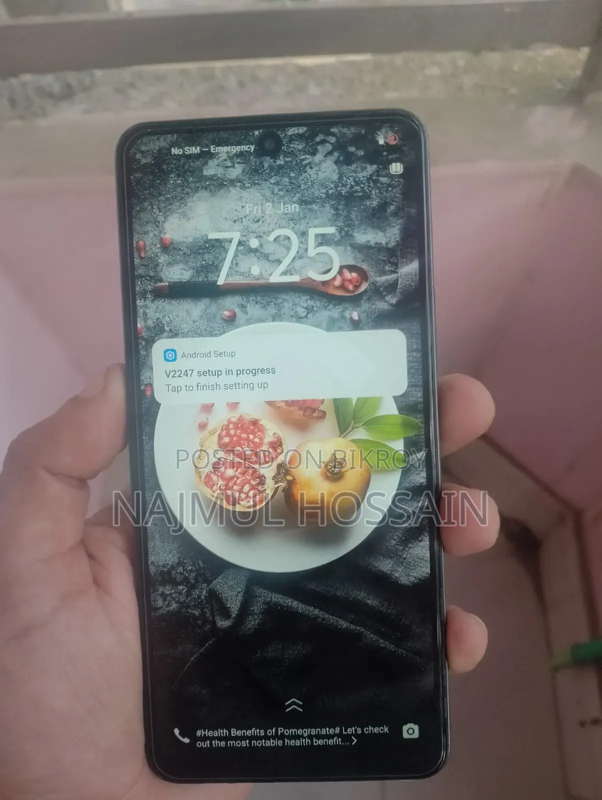 New Vivo Y36 128 GB Black