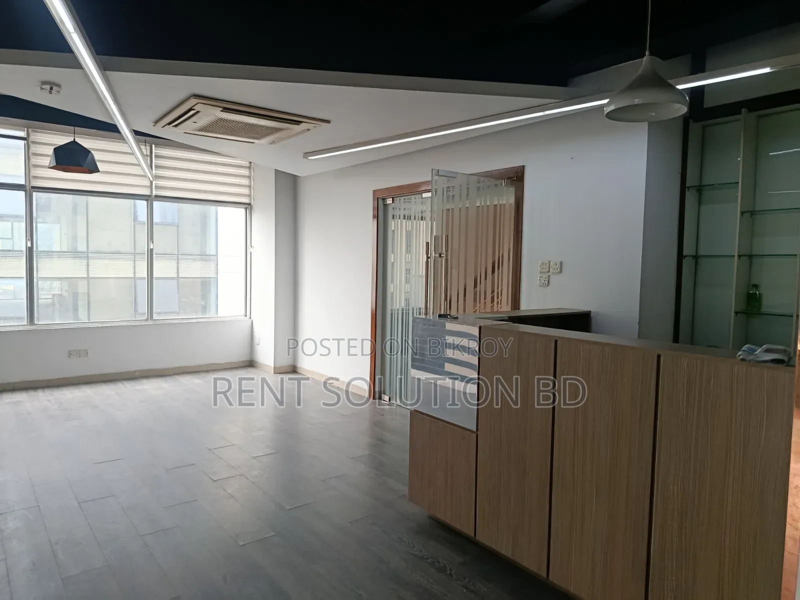 Nicely Well Interior Semi Furnished Commercial Office Space