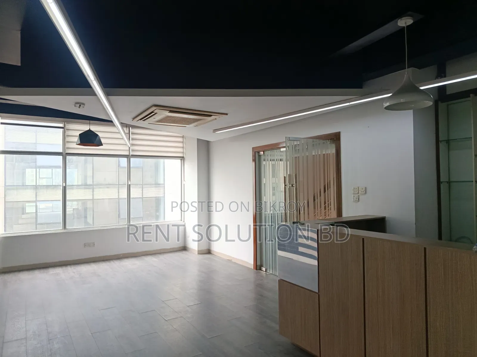 Nicely Well Interior Semi Furnished Commercial Office Space