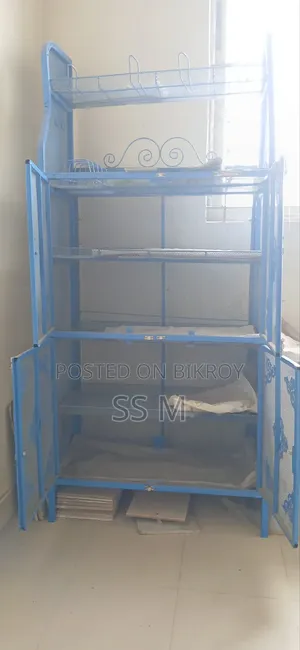 ৪ টি দরজা সহ কিচেন শেলফ র‍্যাক