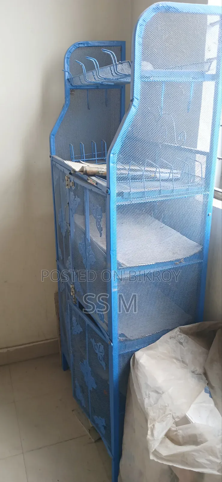 ৪ টি দরজা সহ কিচেন শেলফ র‍্যাক