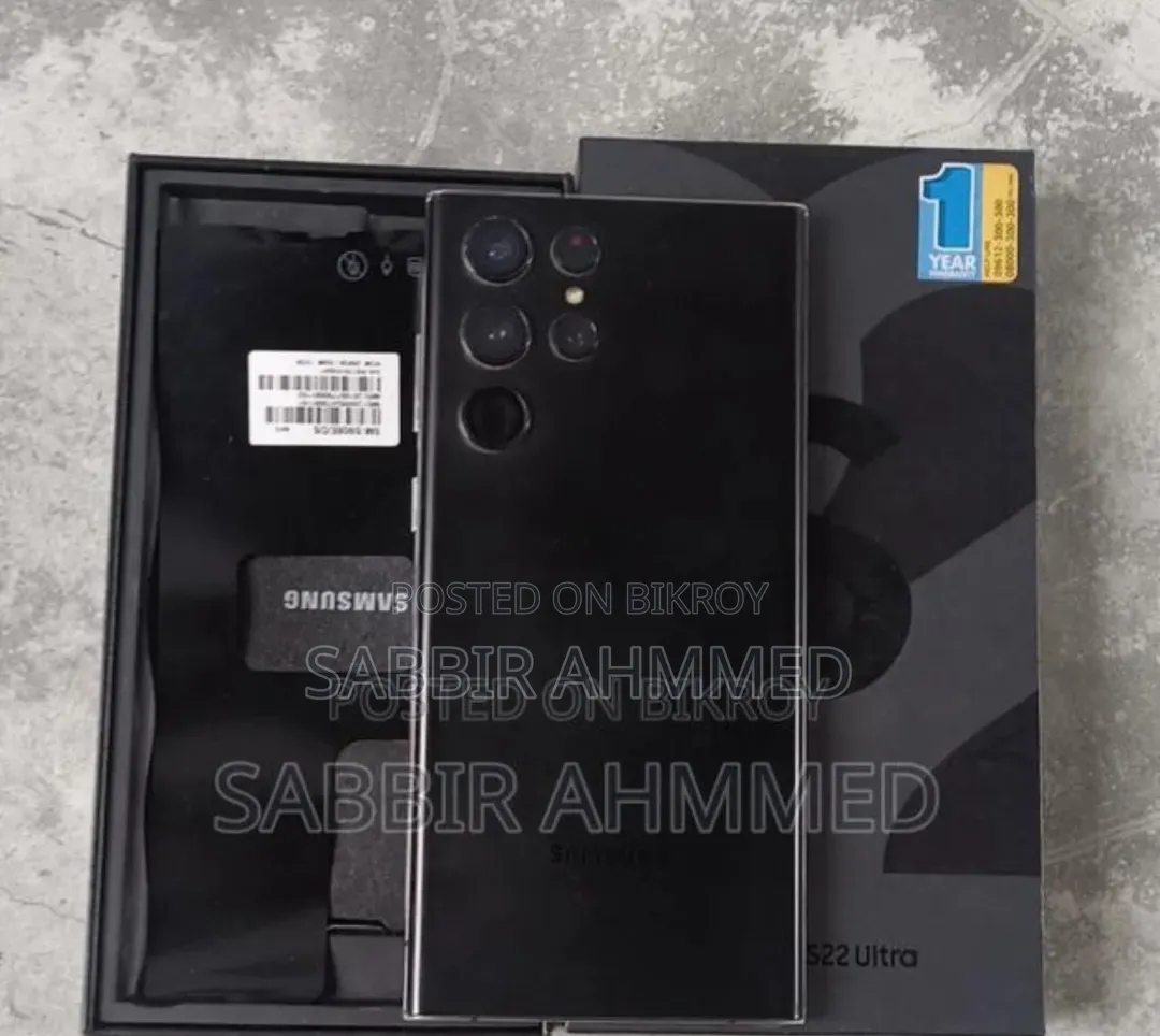 Samsung Galaxy S22 Ultra 256 GB Black