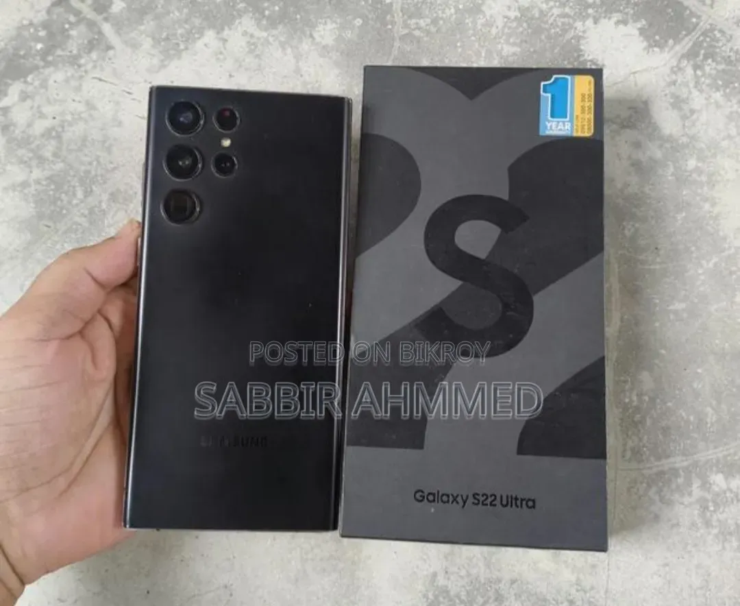 Samsung Galaxy S22 Ultra 256 GB Black