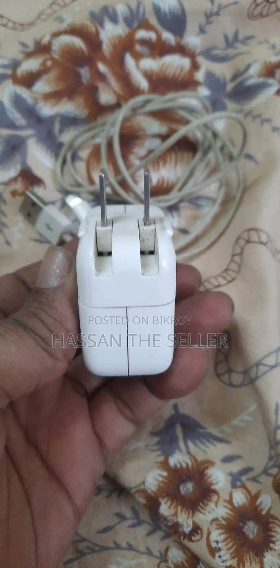Original Apple A1357 10W With Lightning Cable