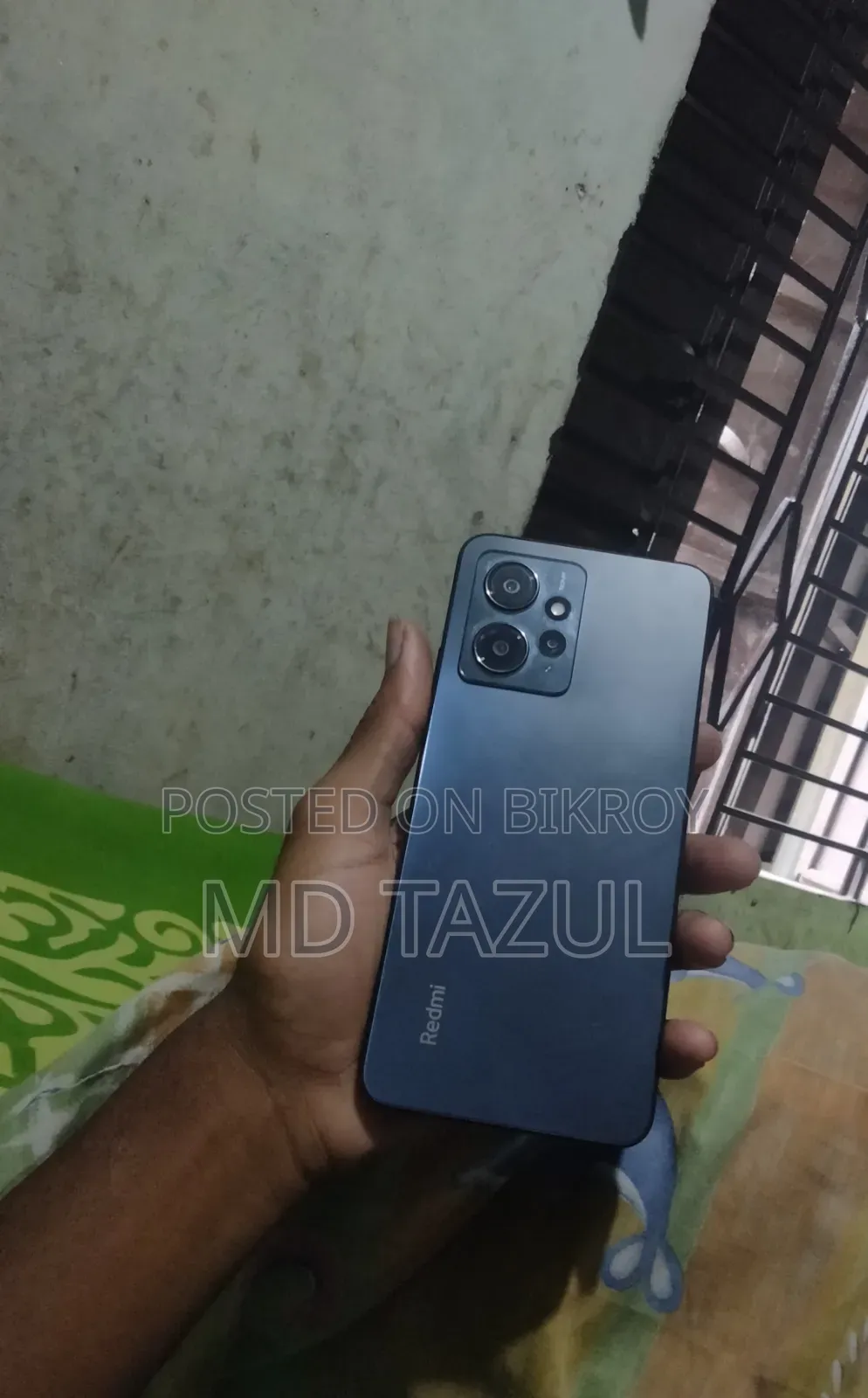 শাওমি রেডমি নোট ১২ ১২৮ জিবি ব্ল্যাক