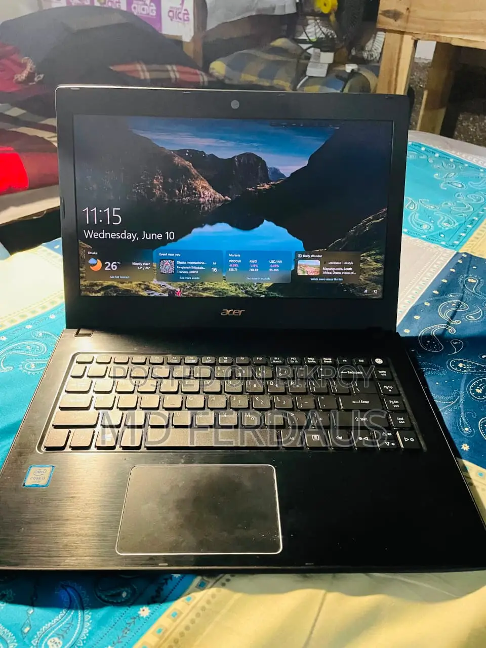 Laptop Acer 16GB Intel Core i3 SSD 128GB
