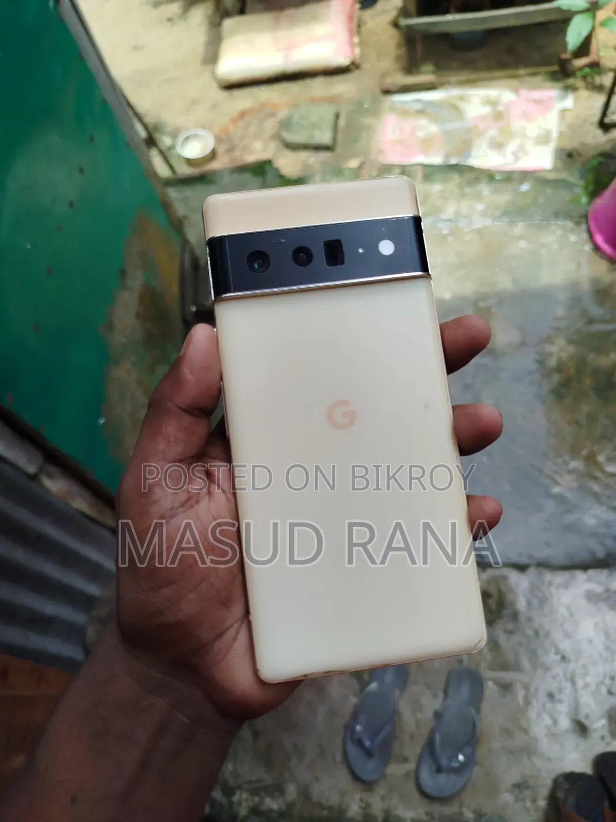 গুগল পিক্সেল ৬ প্রো ১২৮ জিবি রোজ গোল্ড