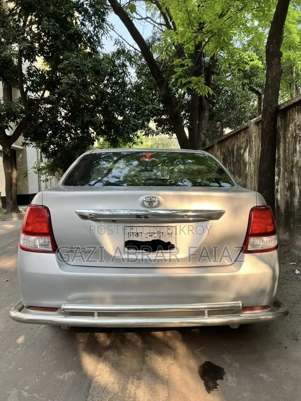 Toyota Axio 2013 Silver