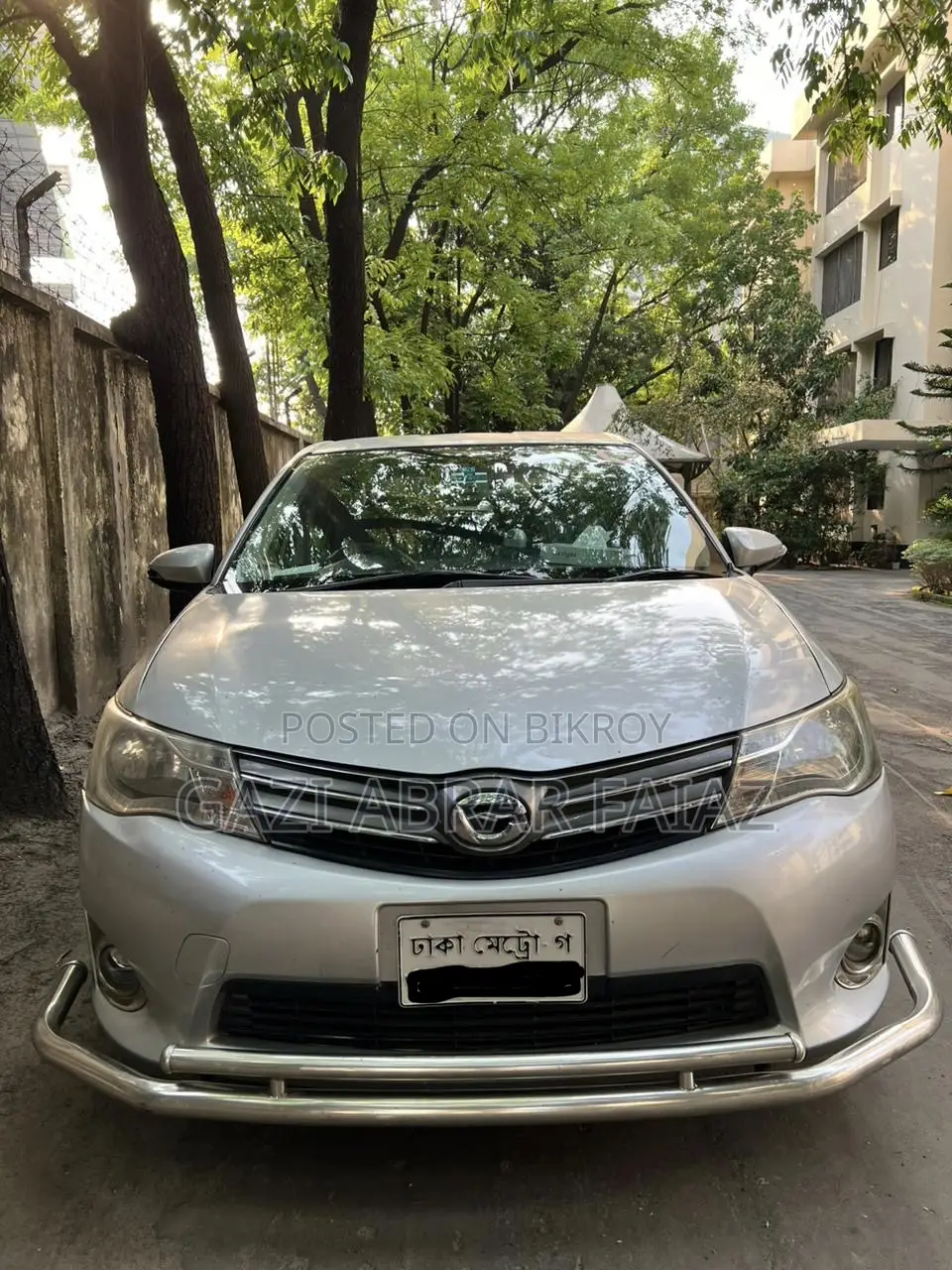 Toyota Axio 2013 Silver