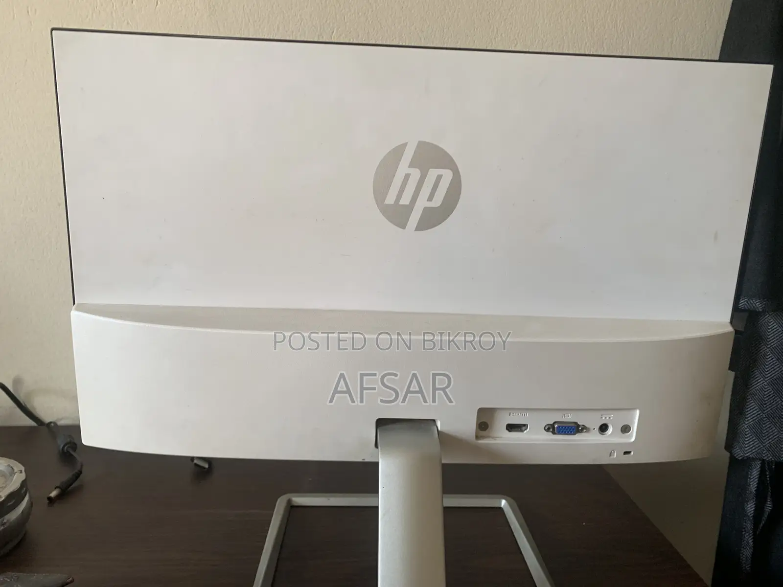 HP 22fw 21.5 IPS Full HD LED Monitor (White)