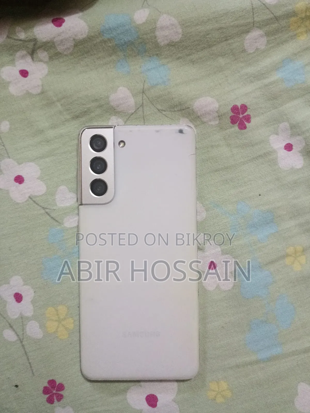 স্যামসাং গ্যালাক্সি এস২১ ৫জি ১২৮ জিবি হোয়াইট