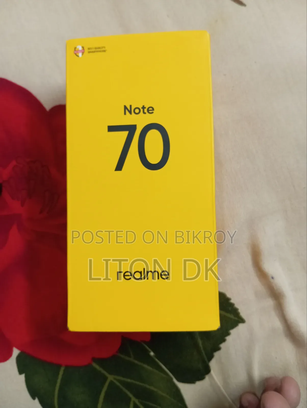 New Realme Note 70 128 GB Black