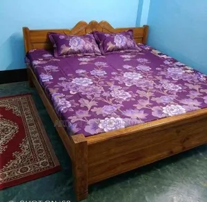 New Design Wooden Bed | 6/7 Feet | Only 4,000 Taka | Narayanganj