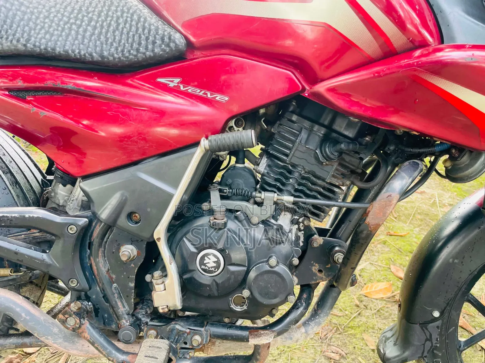 Bajaj Discover 150 2014 Red