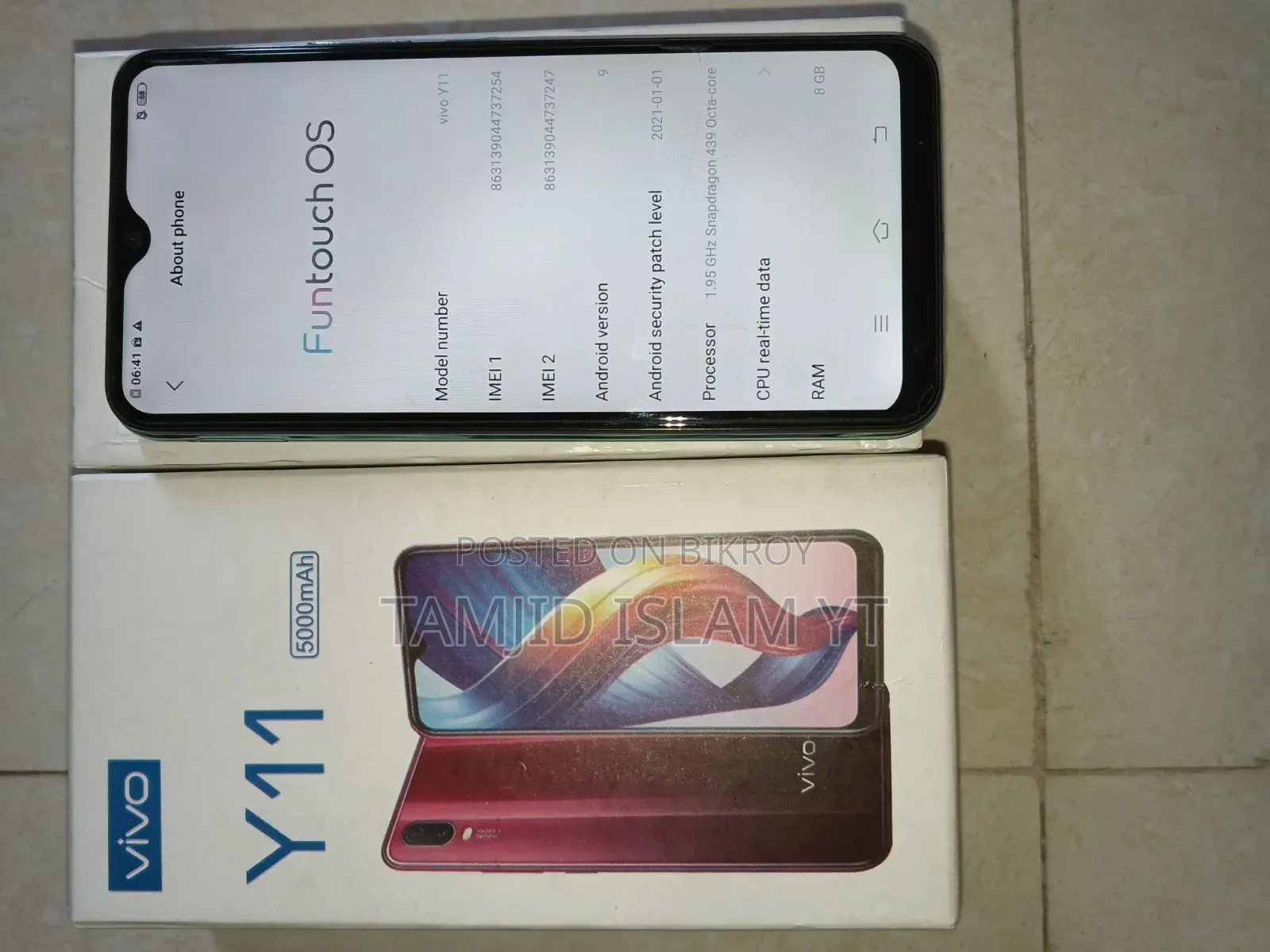 Vivo Y11 32 GB Blue
