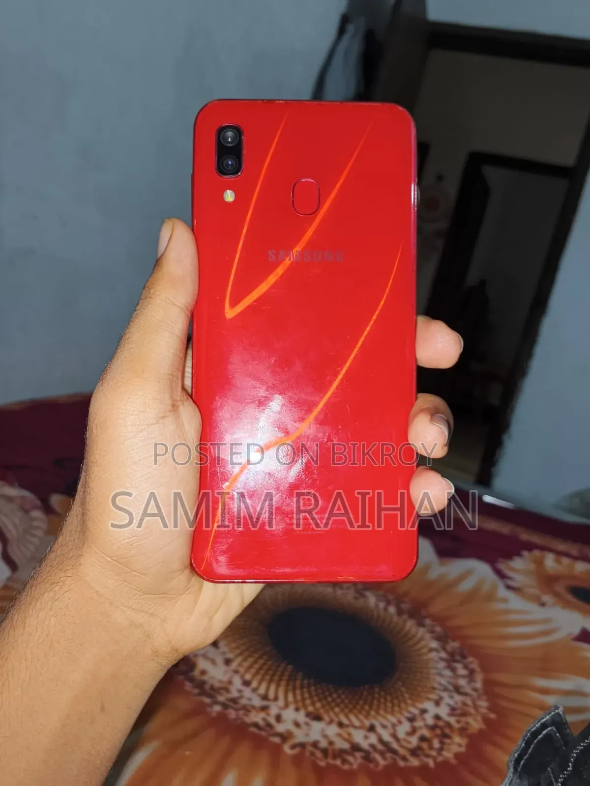 স্যামসাং গ্যালাক্সি এ৩০ ৬৪ জিবি লাল