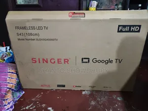 43" Smart+google TV