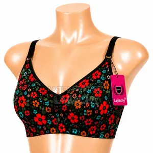 Flexible Digital Printed Non Padded Comfortable Bra for Women