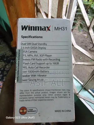New Winmax MH31