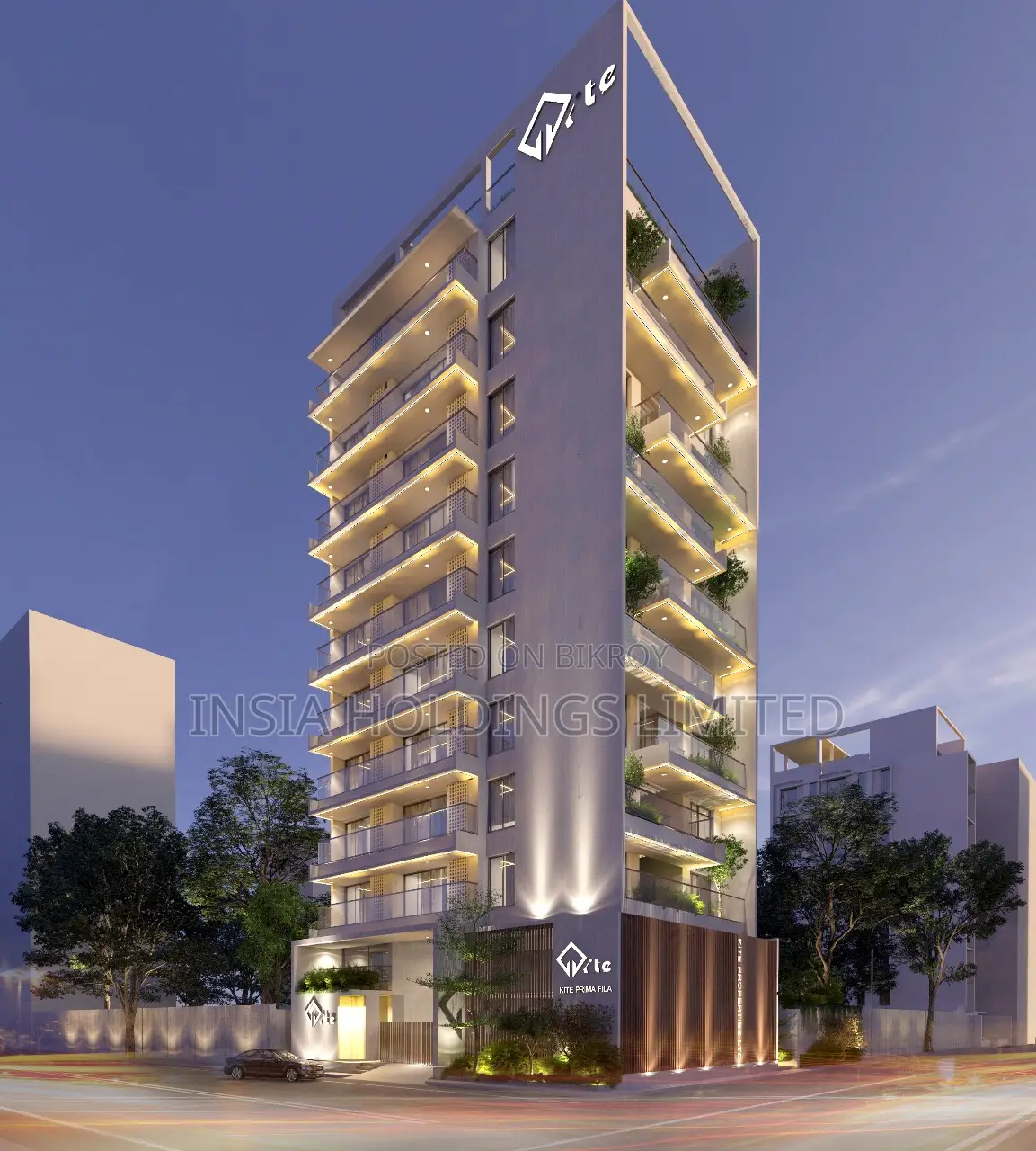 4-Bedroom Apartment in Kite Prima Filia, Bashundhara for Sale