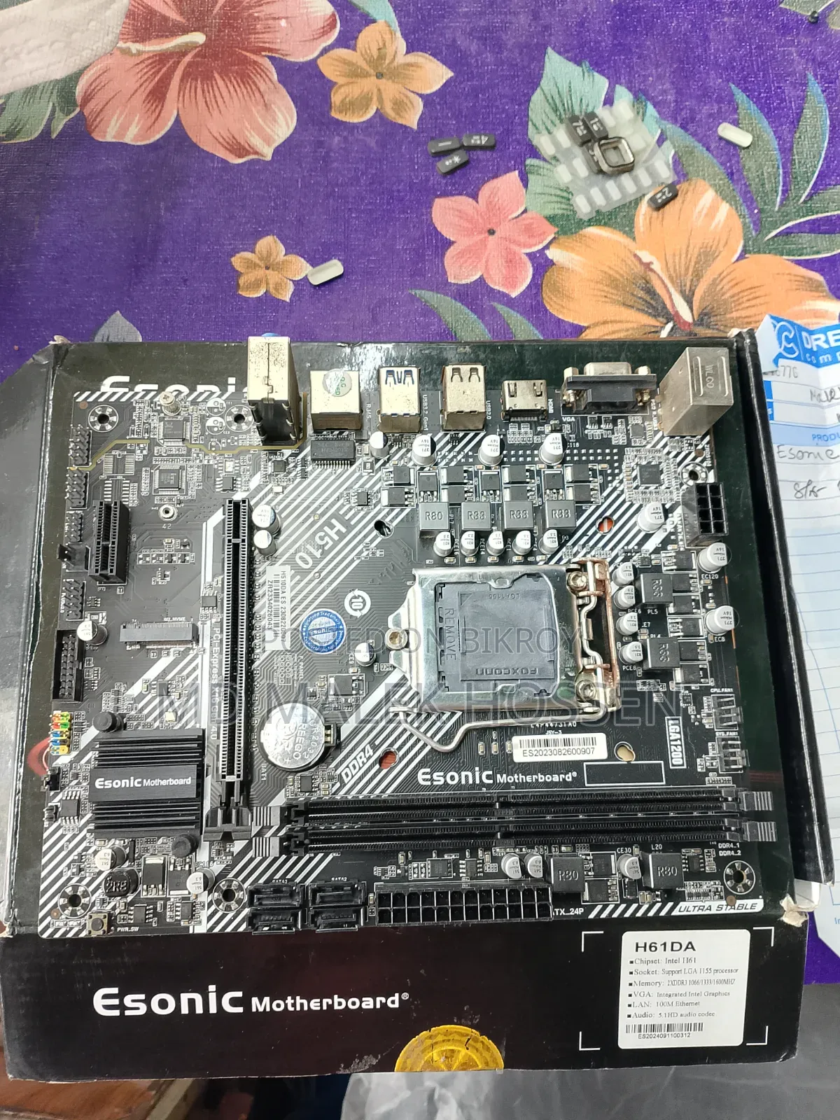 Esonic H510 i3 10th Gen Motherboard