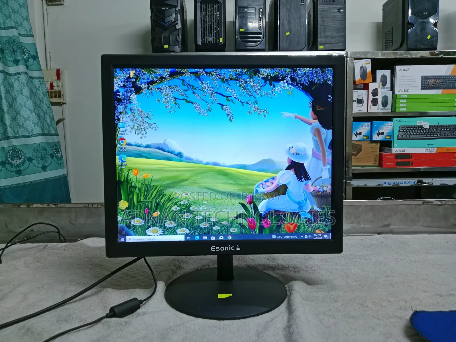 Esonic 17′′ Square LED HD Monitor | Affordable & Durable Setup