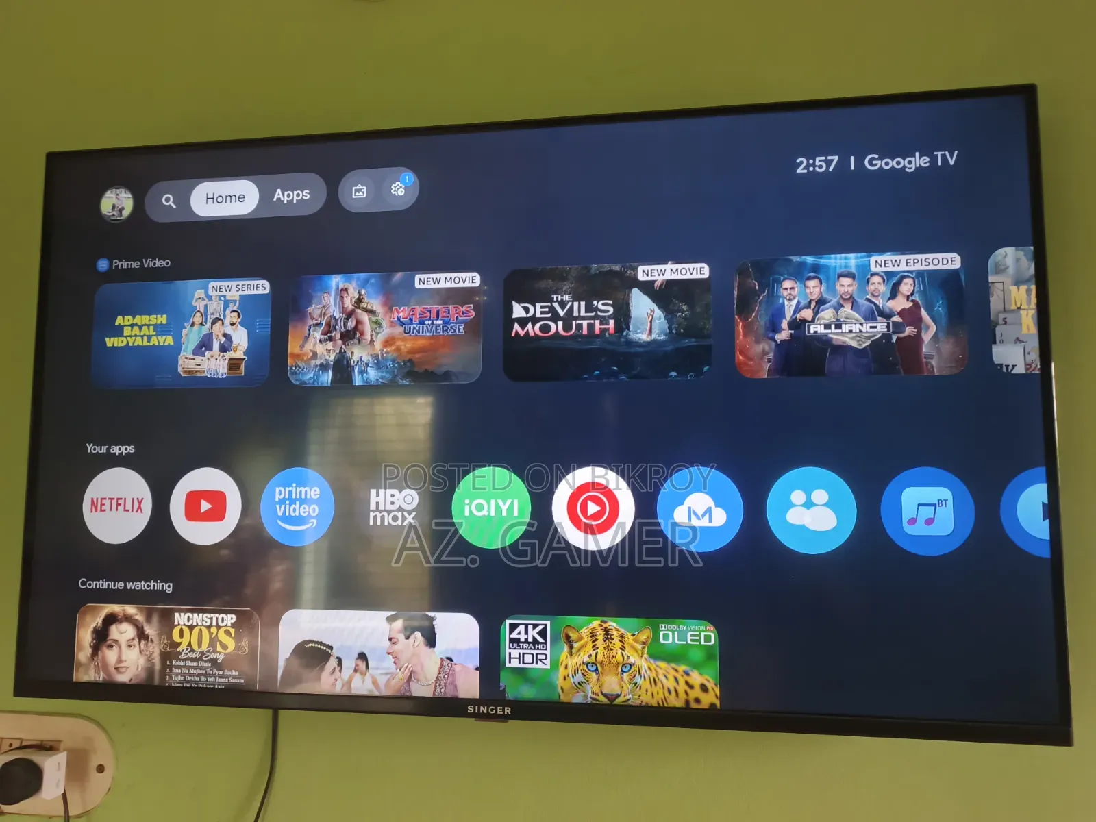 Singer 50 inch Google TV LED TV