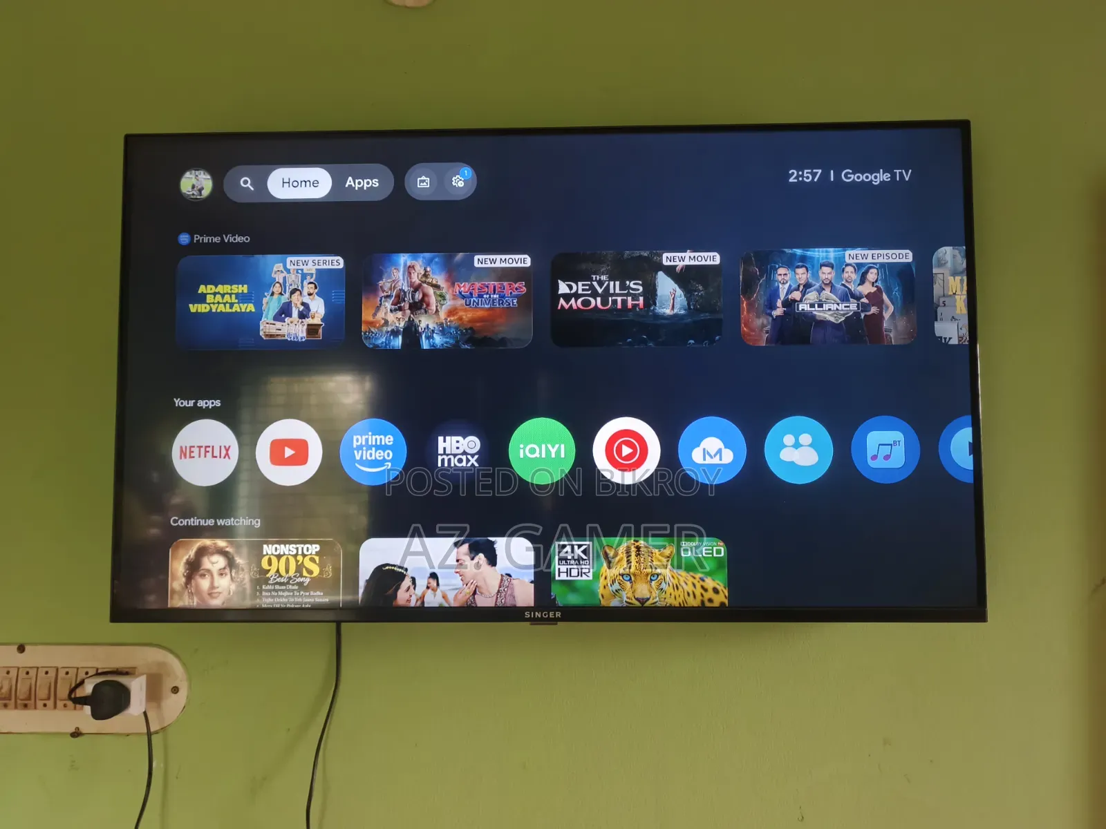 Singer 50 inch Google TV LED TV