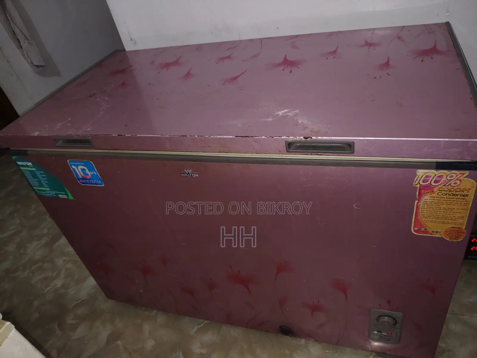 ওয়ালটন চেস্ট ফ্রিজ ৩০০ লিটার সেল,