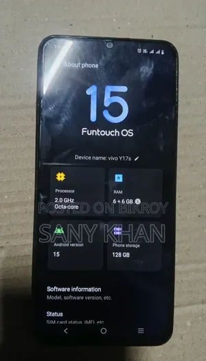 Vivo Y17s 128 GB Purple