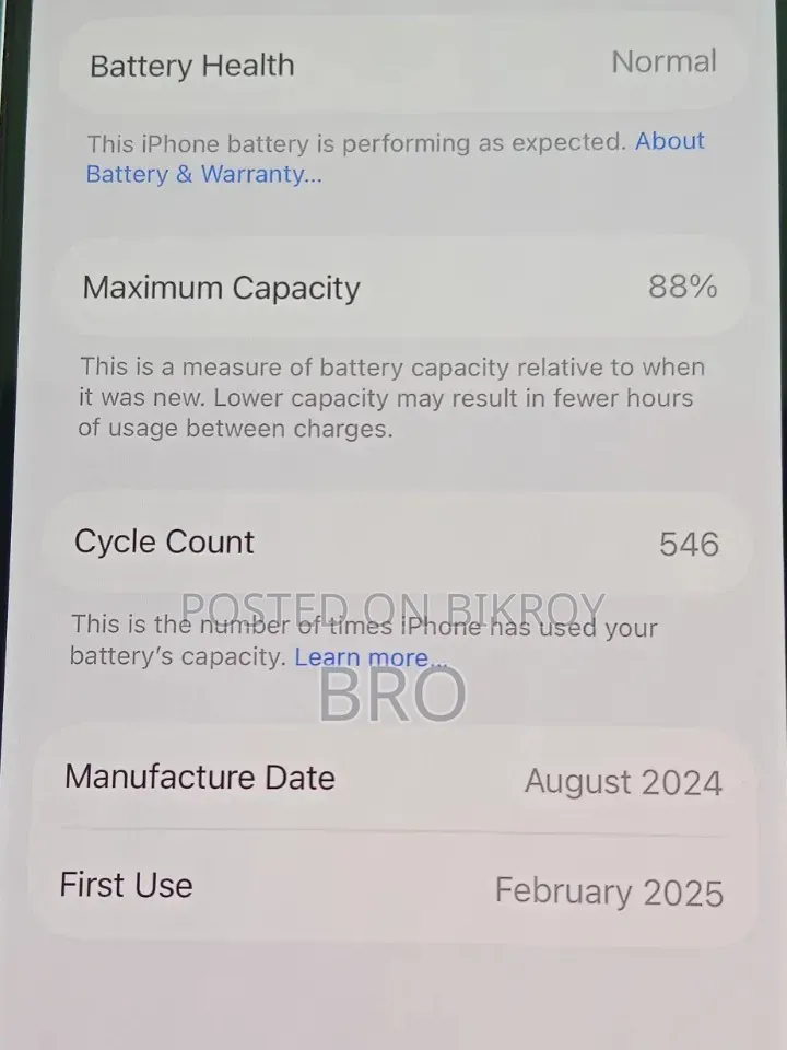New Apple iPhone 15 128 GB White