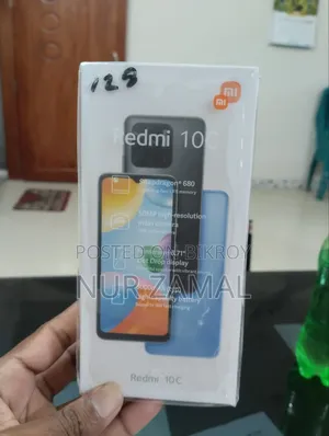 শাওমি রেডমি ১০সি ১২৮ জিবি ব্ল্যাক