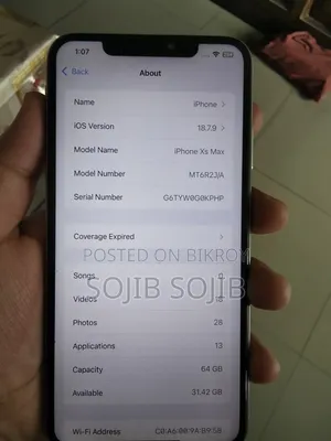 Apple iPhone XS Max 64 GB White