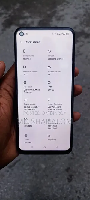 Realme 7i 128 GB Bronze
