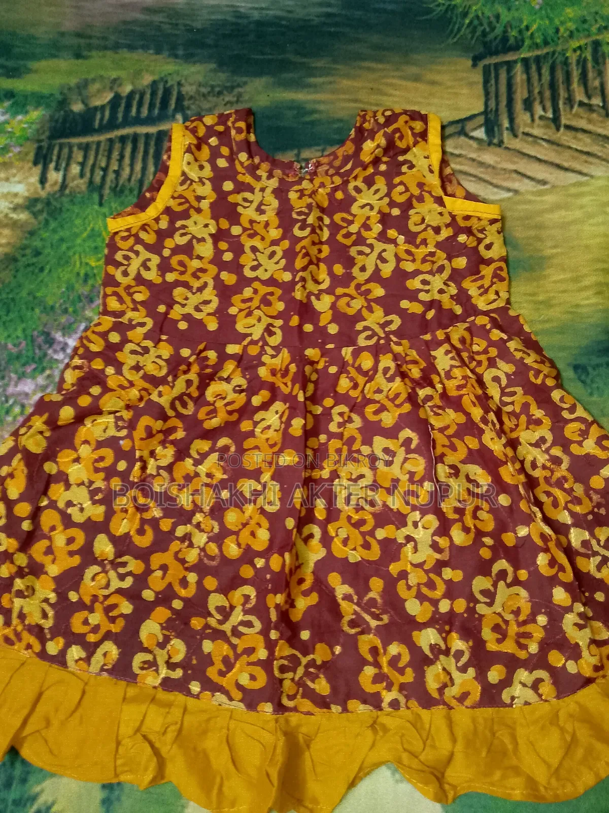 ছোট বাচ্চাদের সুতি কাপড়ের ফর্ক