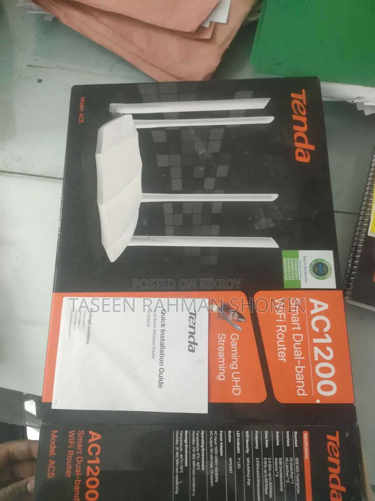 Router Brand Tenda