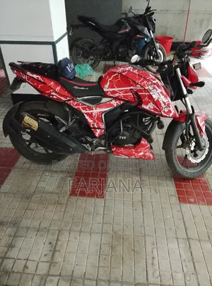 টিভিএস আপাচে ১৬০ ৪ভি ২০১৯ রেড
