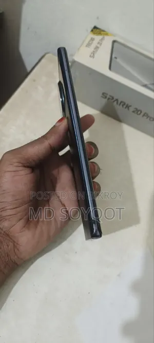 টেকনো স্পার্ক ২০ প্রো প্লাস ২৫৬ জিবি গ্রে