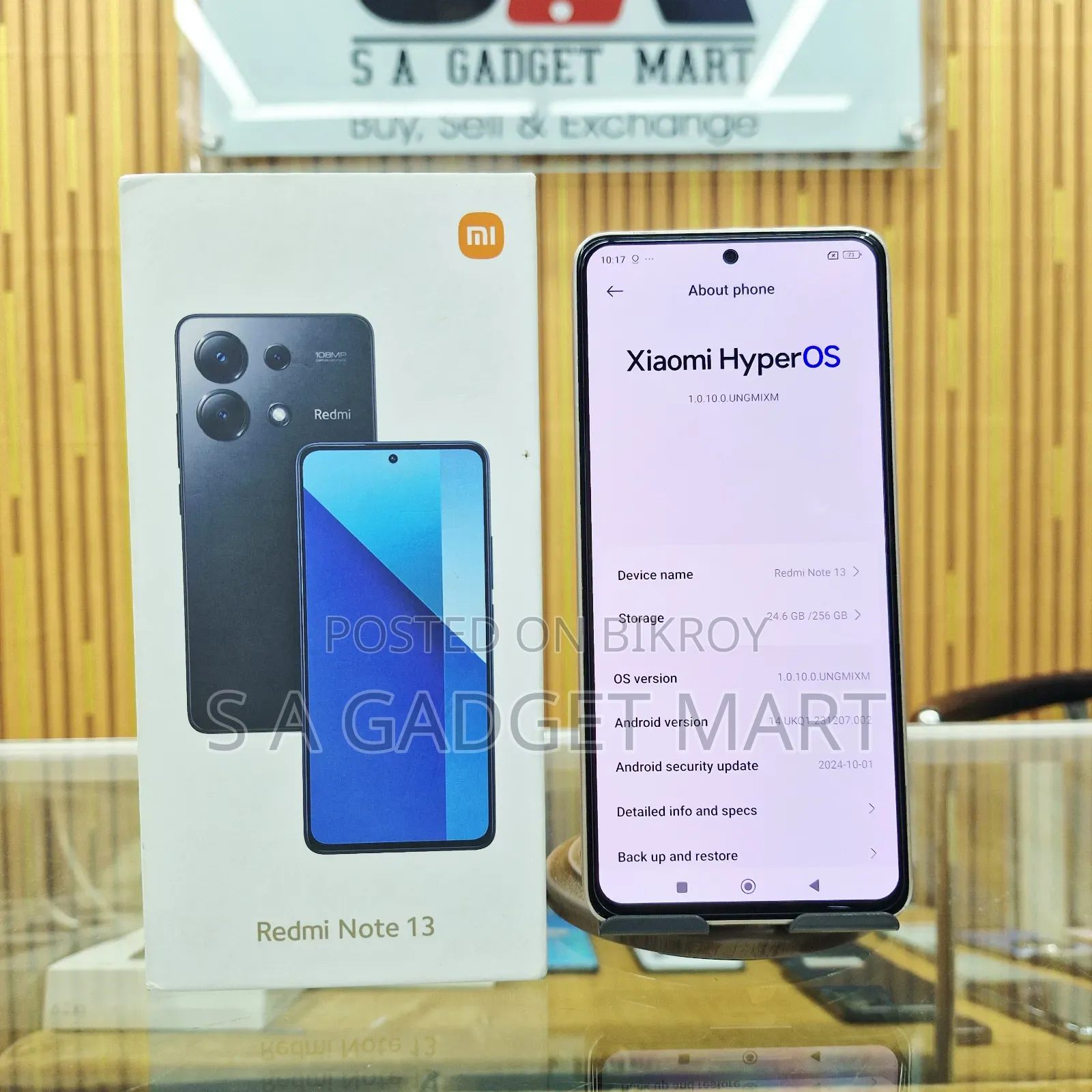 Xiaomi Redmi Note 13 256 GB Gold