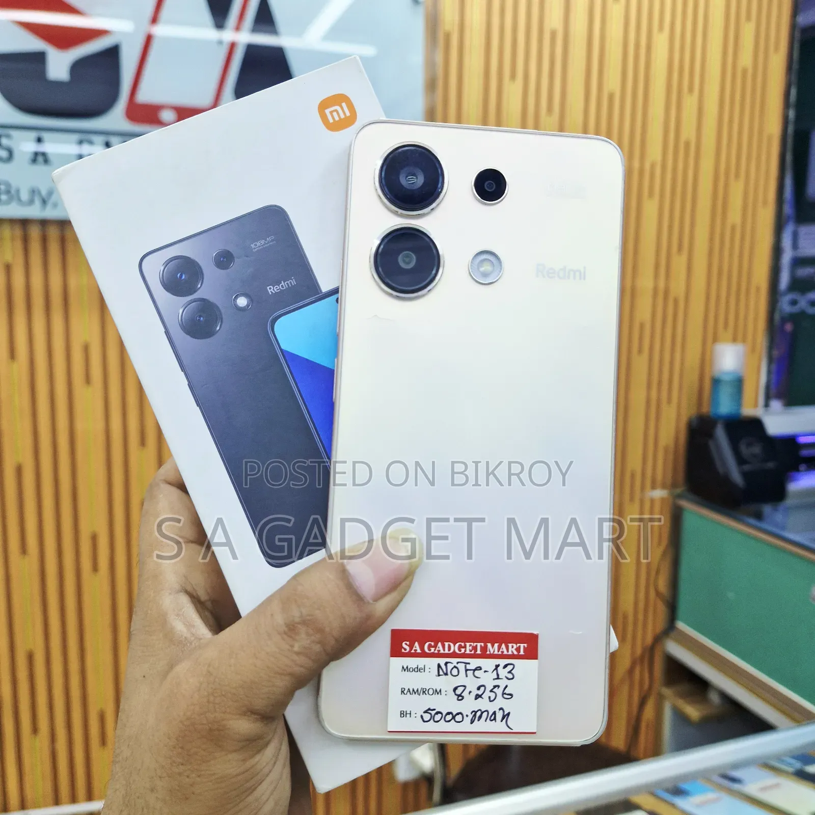 Xiaomi Redmi Note 13 256 GB Gold