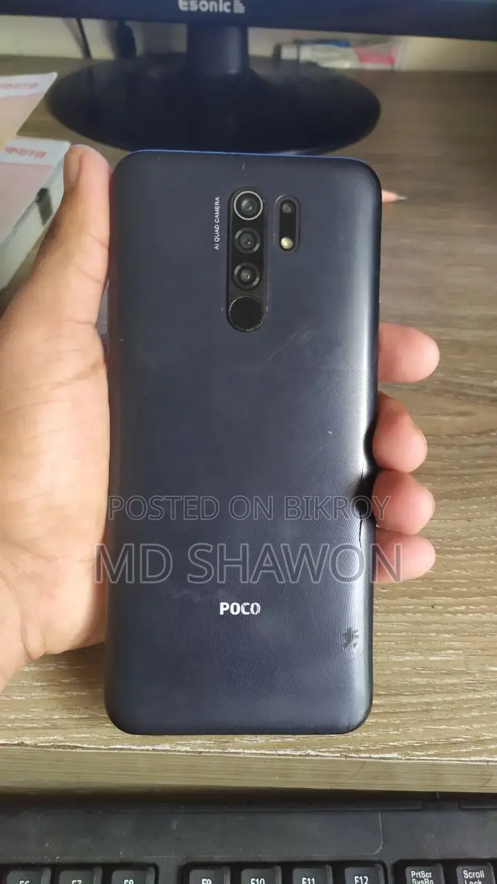 শাওমি পোকো এম২ ৬৪ জিবি কালো