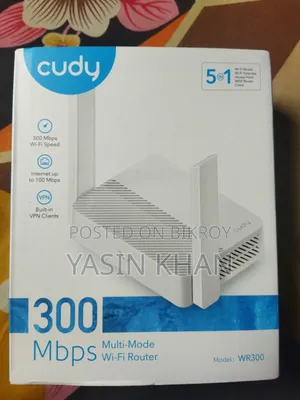Cudy WR300 300Mbps Multi-Mode Wi-Fi Router (Whatsapp)NO