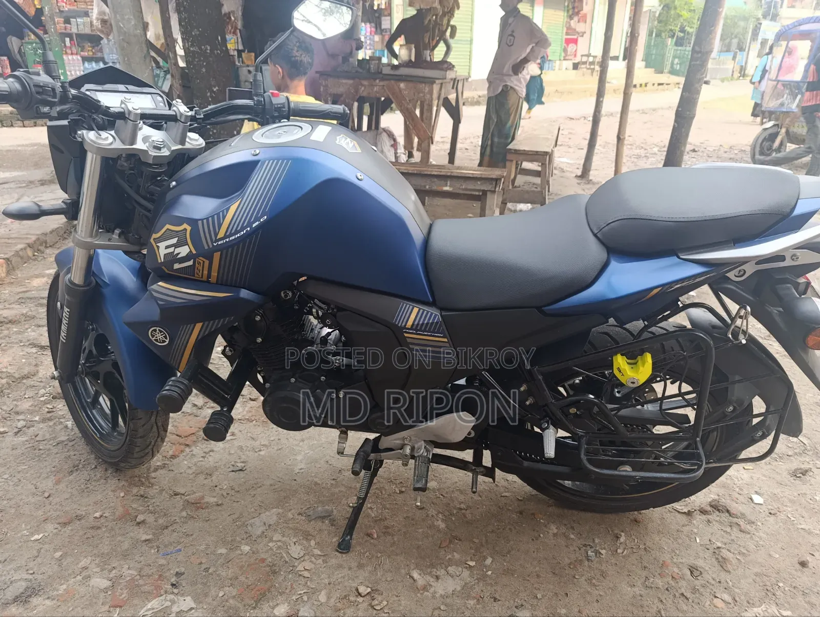 New Yamaha FZ 2026 Blue