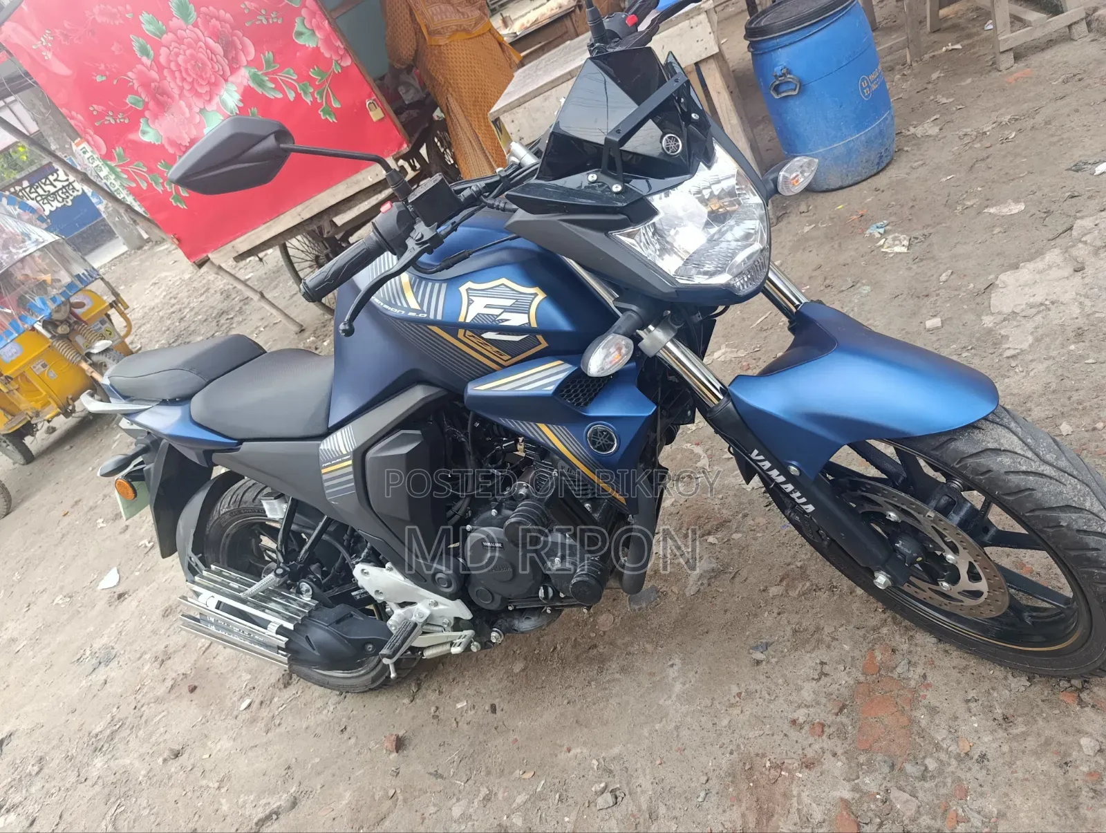 New Yamaha FZ 2026 Blue