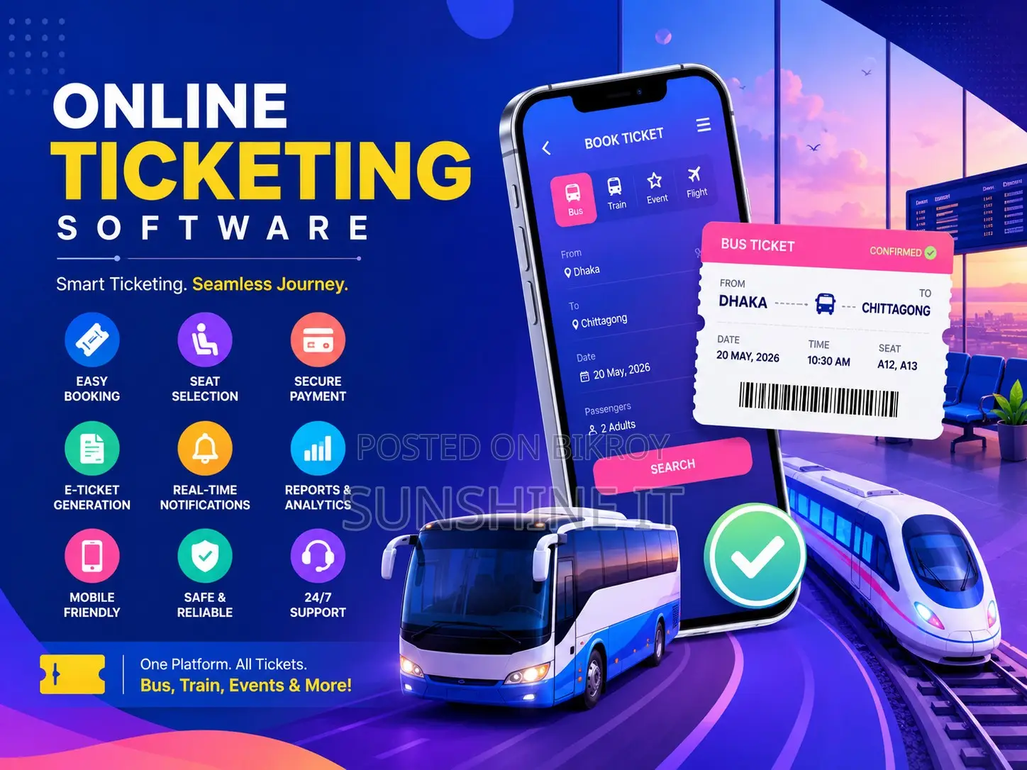 Online Ticketing Software
