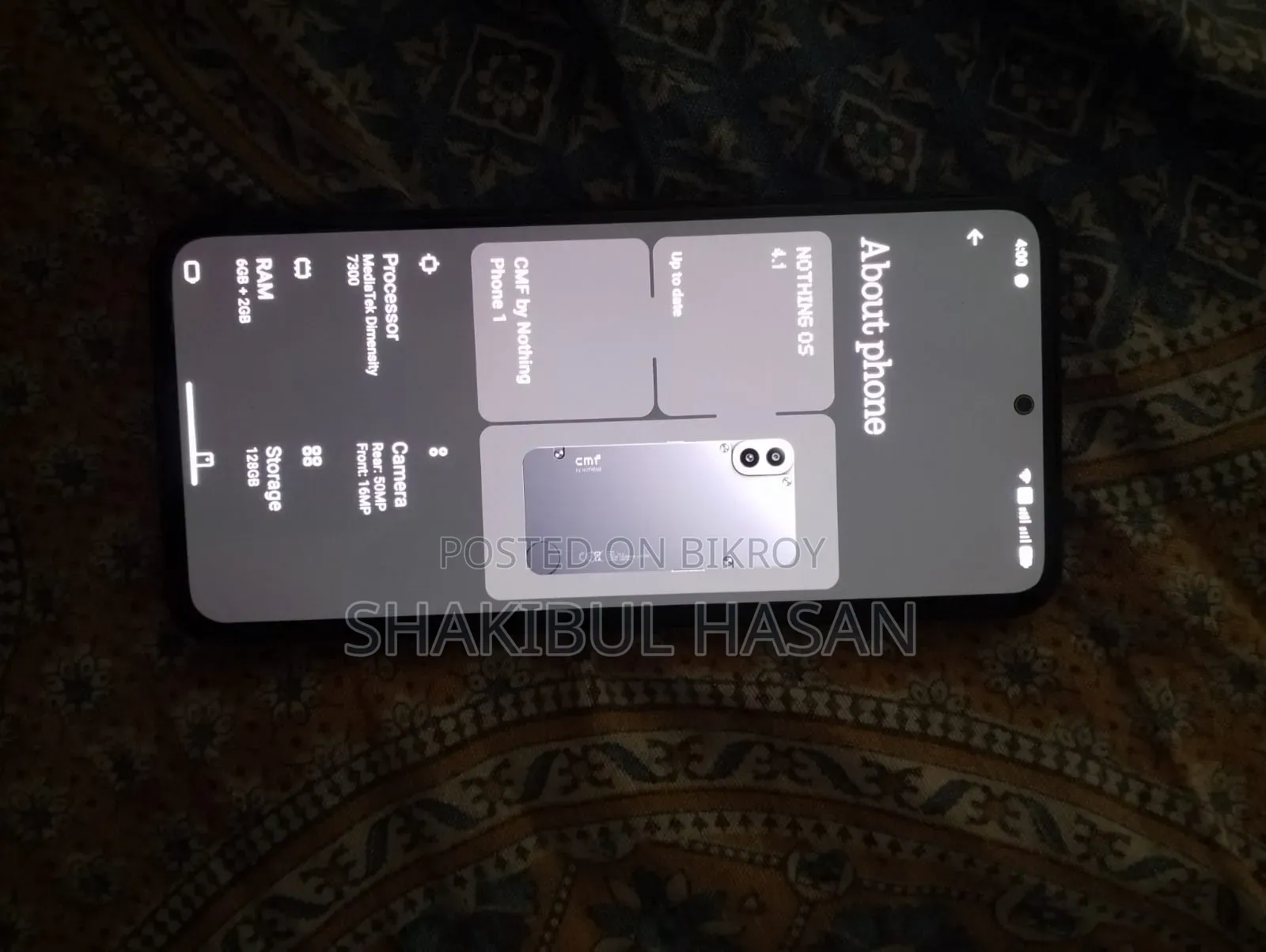 Nothing CMF Phone 1 128 GB Black